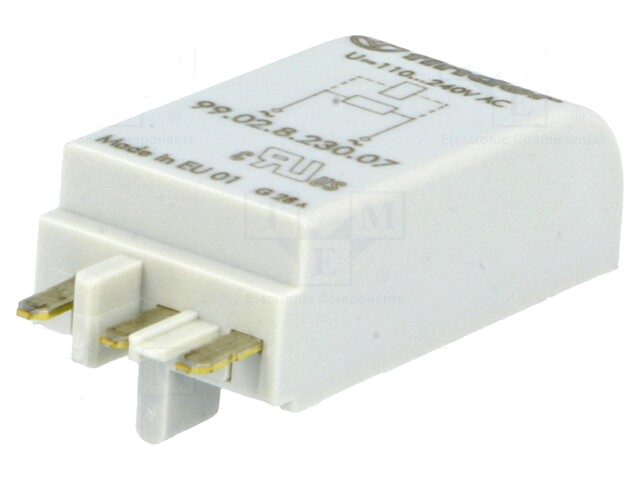 Beveiligingsmodule; socket; Kleur: groen; 110÷240VAC Beveiligingsmodule; socket; Kleur: groen; 110÷240VAC